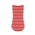 thumbnail image 5 of AherBiu Tank Tops for Women Striped Sleeveless V Neck Tunic Top Summer Casual High Low Hem Tanks Tshirts, 5 of 5