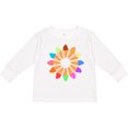 thumbnail image 3 of Inktastic Ice Cream Cone Starburst Boys or Girls Long Sleeve Toddler T-Shirt, 3 of 5