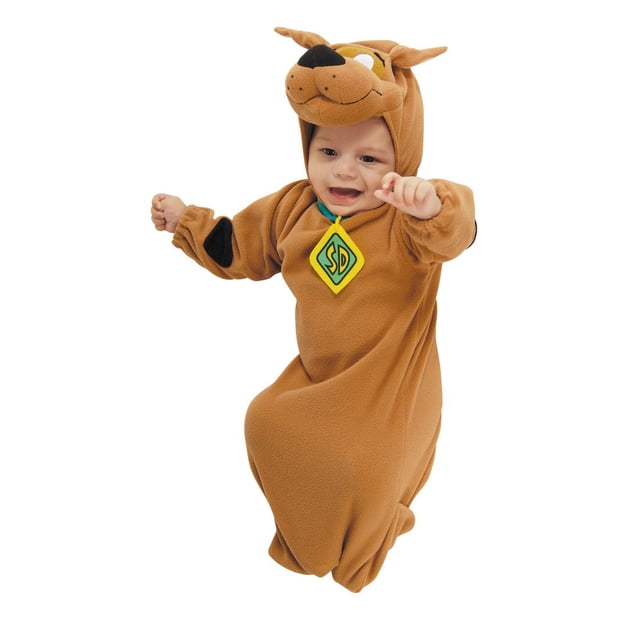 Disfraz de rubíes y banderines de Scooby-Doo de 1 a 9 meses con tocado