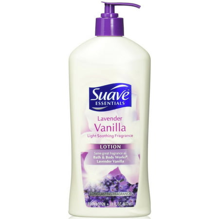 4 Pack - Suave Naturals Body Lotion, Lavender Vanilla 18