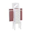 thumbnail image 2 of Anderson Jewelry Armoire, White, 2 of 9