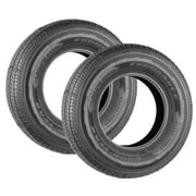 2-Pack Fits Goodyear Endurance All Season Trailer Tire ST225/75R15 E/10 117N