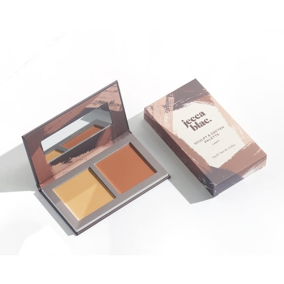 Jecca Blac, Sculpt & Soften Contouring Kit, Light, Vegan