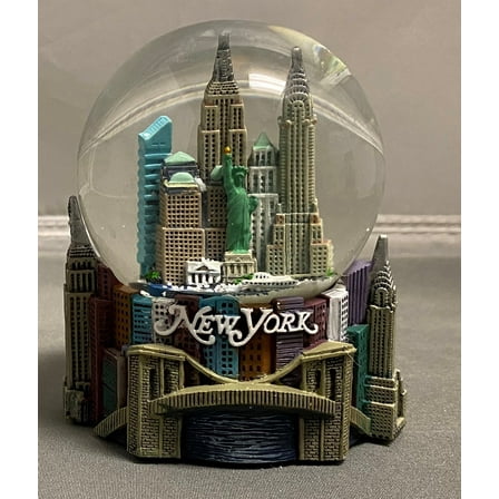 ZIZO USA New York City Times Square Decorative Snow Globe, Multicolor