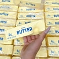 thumbnail image 3 of 1PC Slow Rising Butter Stick Squishy, Realistic Food Stress Relief Toy, Soft Foam Fidget for Anxiety, Decompression, Hand Squeezing, Relaxation, Desk & Gift Toy, 3 of 10