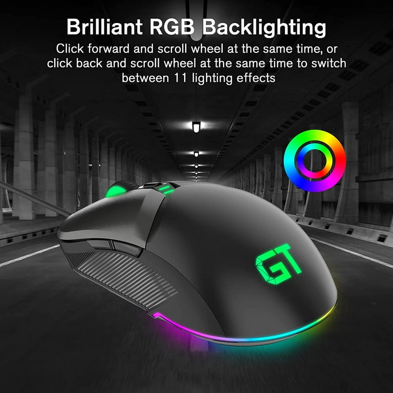 RaceGT Wired Gaming Mouse, 5 DPI, RGB LED, Side Buttons for RaceGT Wired Gaming Mouse, 5 DPI, RGB LED, Side Buttons for