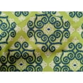 thumbnail image 4 of oneOone Organic Cotton Voile Fabric Swirl Ikat Print Fabric BTY 42 Inch Wide, 4 of 4