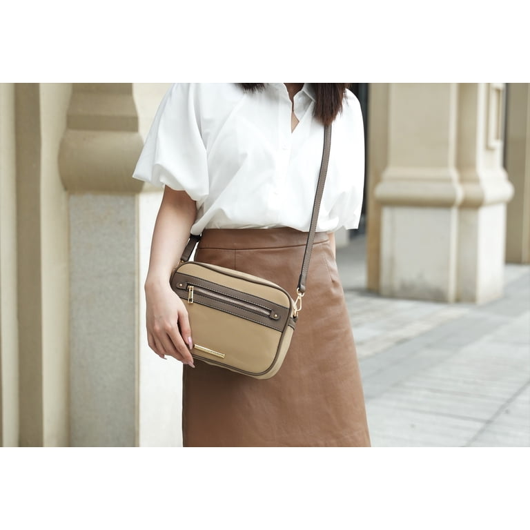 MKF Collection Jimena Women's Crossbody Bag Nylon Vegan Leather