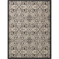 thumbnail image 2 of Nourison Caribbean Indoor/Outdoor Ivory/Charcoal 9'3" x 12'9" Area Rug, (9x13), 2 of 7
