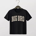 thumbnail image 5 of Bobifish Little Boys Performance Tee Trendy Short Sleeve Crew Neck Letter Print Kids Crewneck T-Shirt Summer Casual Wear Novelty Tops, 5 of 5