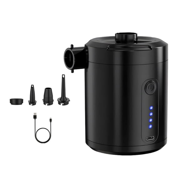 5200mAh USB Rechargeable Air Pump High Efficiency Portable Electric Pump for Inflatable Mattress Pool Toys Camping