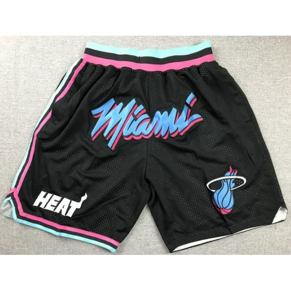 Men Women Basketball Shorts Fans HEAT adult Athletic Shorts with Pockets