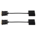 thumbnail image 1 of 2X Dvi A VGA Cable Adaptador 1080P Dvi-D A VGA Cable 24 + 1 25 Dvi Macho A 15 VGA Hembra Conversor de Video para Visualización de Pc, 1 of 5