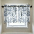 thumbnail image 7 of 2D Printed Kitchen Curtain Panels Washable Decorative Window Drapes, Patterned Light Filtering Window Treatments For Kitchen Home Decor, Durable Easy Care Kitchen Curtains For Dining Space Decoration, 7 of 7