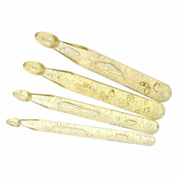 USHOBE Crochet Hooks Diy Projects 5Pcs 6.7In