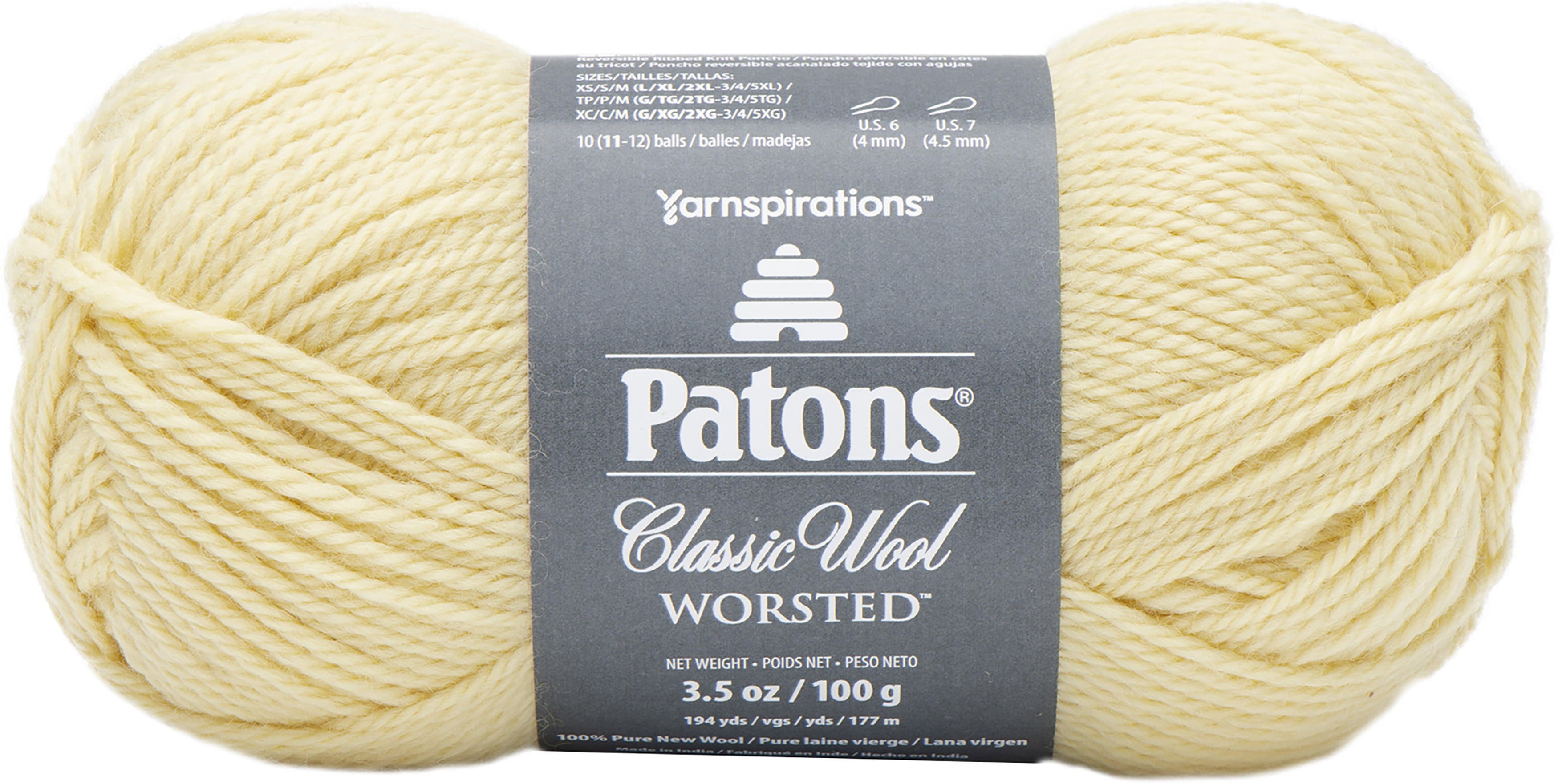 Patons Yarn Black 100/% Cotton DK 100g Ball