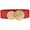 Red, variant on Prolriy Belts for Women Stretchy Belt for Dresses Vintage Elastic Wide Waist Belt Womens Belt Black