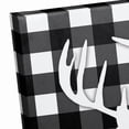 thumbnail image 5 of Creative Products Halloween Deer Buffalo Check 11x14 Canvas Wall Art, 5 of 5