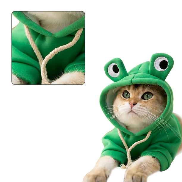 Ropa para gatos, sudaderas con capucha para gatos, sudaderas elegantes y  lindas para gatos, sudaderas con capucha para gatos, las mejores de su  clase