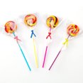 thumbnail image 2 of Lollipop Sticks, 100pcs Papery Treat Sticks, Colorful Lollipop Paper Sticks for Making Cake Pops, Candies, Chocolates and Cookies, 2 of 9