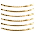 thumbnail image 2 of Curved Noodle Tube Spacer Beads Sleek Twist Tube Beads Long Sleek Twist DIY Materials For Jewelry Making For DIY Crafts For Making Necklaces For Bracelets ANGGREK Arte y Manualidades, 2 of 8