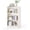 Cream3, variant on 72 in Tall Bookcase, Dark Cherry 31.3 in Wide Floor Standing Bookshelf, 5 Tier Large Floor Standing Display Storage Shelves with Adjustable Shelves for Living Room Hallway Home Office Bedroom