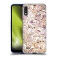thumbnail image 1 of Head Case Designs Officially Licensed Micklyn Le Feuvre Marble Patterns Dusty Rose And Coral Art Deco Marbling Pattern Soft Gel Case Compatible with LG K22, 1 of 7