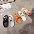 thumbnail image 2 of Chaussons Mignons Dessin Animé pour Femmes Automne et Hiver version Tendance ins Imperméable Baotou, 2 of 6