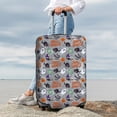 thumbnail image 7 of Susaid Happy Halloween Print Elastic Washable Suitcase Cover with Hidden Zipper, Fits 18-32 Inch Luggage for Protection During Travel-X-Large, 7 of 7