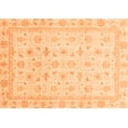 thumbnail image 1 of Ahgly Company Indoor Rectangle Oriental Orange Modern Area Rugs, 2' x 3', 1 of 4
