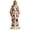 A-Beige216, variant on Womens Romantic Floral Print Kimono Robe Belted Floor Length Wrap Dressing Gown