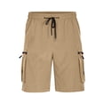 thumbnail image 4 of LIBRCLO Cargo Shorts for Men Fashion Slim-Fit Casual Shorts with Multiple Pockets for Vacation, 4 of 6