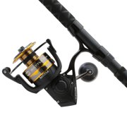 PENN Battle IV Spinning Fishing Combo, 9' Medium Heavy Rod, 6000 Size Reel
