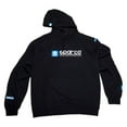 thumbnail image 4 of Sparco SP03100NR2M WWW Hoodie Sweat Shirt Pull Over Black Medium, 4 of 4