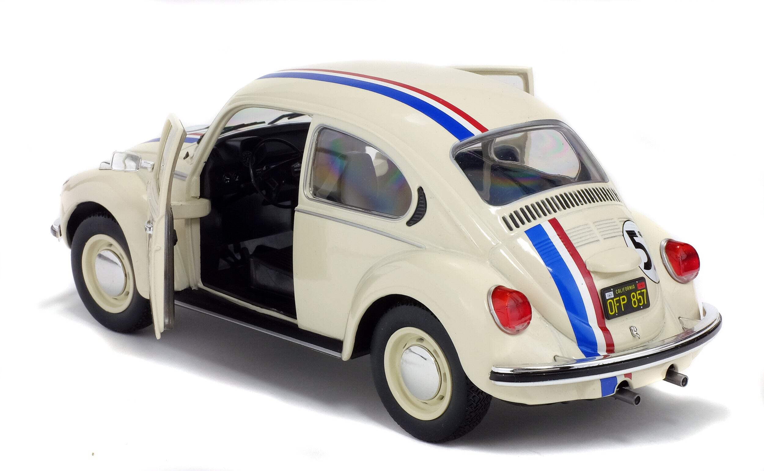 Solido ソリド フォルクスワーゲンビートル Herbie 1/18 Solido 1973 Volkswagen Beetle 1303 - Racer No 53 
