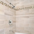 thumbnail image 4 of Design House 594309 Eastport II Contemporary 5-Function Shower Head for Bathroom, Satin Nickel, 4 of 13