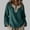 Light Green, variant on Fayerlin Womens Vintage Stright Loose Sleeve Lace Trim Blouse Loose Fit Round Neck Linen Casual Daily Vacation Top Pink L