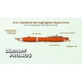 thumbnail image 3 of 10 Maitland Gel Highlighter Stylus Pens Pack - Ballpoint, Black Ink - Orange, 3 of 5