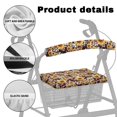 thumbnail image 5 of HELLHERO Walker Covers Sun & Dust Protector Seat & Backrest Cover Set Sunflower Breathable Cover Only for Seniors, 5 of 7