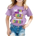 thumbnail image 1 of Haut Fille Pack Shorts Léopard Filles T-Shirt Décontracté Imprimé Col Rond Manches Courtes T-Shirt Décontracté, 1 of 5