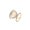 Gold, variant on Womens Geometric Ring with Natural Moonstone Gem Stone Mosaic Alloy Metal Electroplated Irregular Design European American Fashion Ring Jewelry Gift