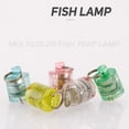thumbnail image 3 of Wosthever 2 uds trampa de luz cilíndrica ligera que atrae la lámpara de peces contacto expuesto carpa negra cabeza de serpiente tilapia bajo el Pescar Luz roja, 3 of 6