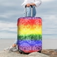 thumbnail image 7 of Naloa Colorful Tie Dye Elastic Suitcase Protector, Travel Suitcase Protector Cover Fits 18-32in Suitcase(No luggage included)-X-Large, 7 of 7