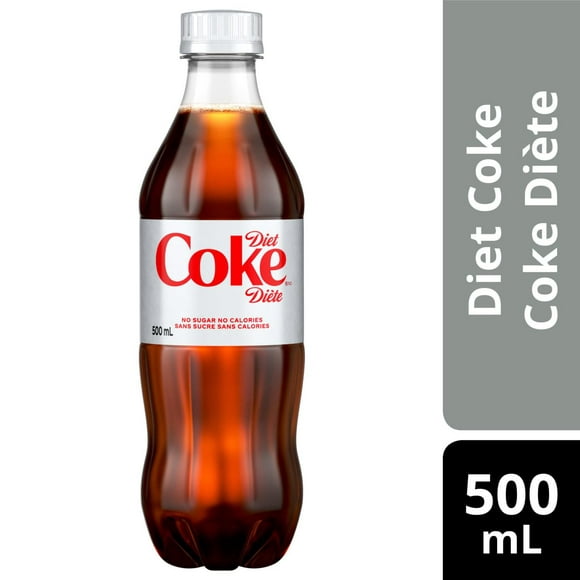 Coke Diète Bouteille de 500 mL 500 mL