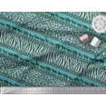 thumbnail image 3 of Soimoi Polyester Crepe Fabric Animal Skin & Animals Group Print Sewing Fabric Yard 42 Inch Wide, 3 of 3