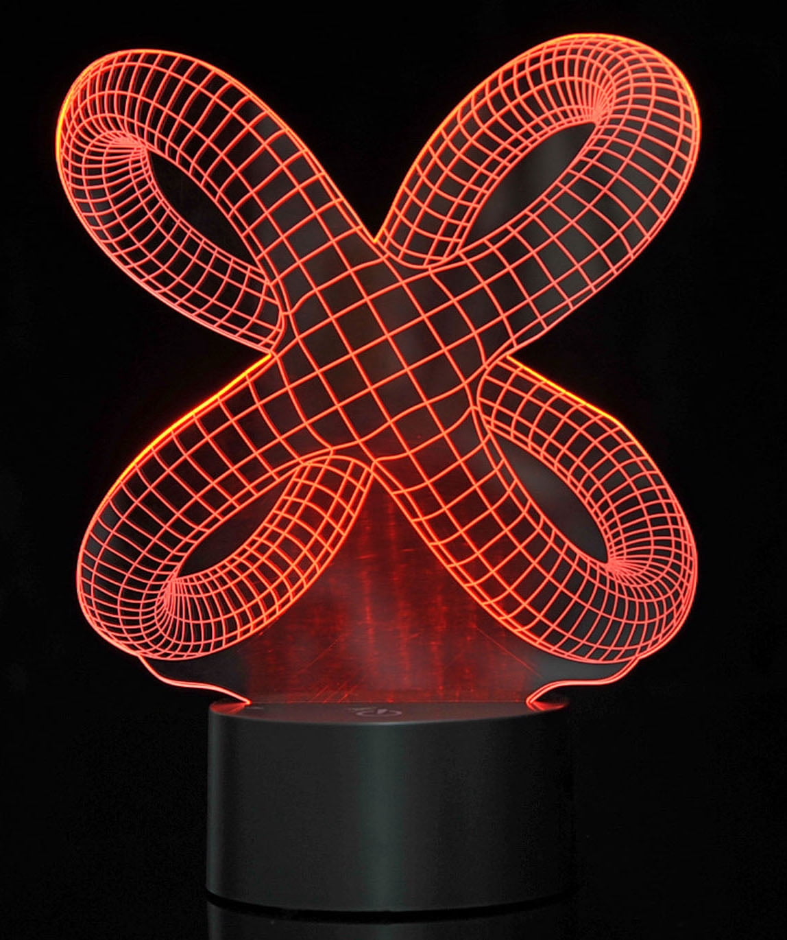 PlayWorld Board No More! 3D Crisscross Rings Laser Cut Precision LED Lights