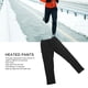 thumbnail image 5 of Pantalones calefactables de invierno Pantalones calefactores eléctricos USB con control de temperatura de 3 niveles para hombres, 5 of 8
