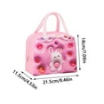 thumbnail image 3 of PEIBang Lunch Bag Cute Lunch Box,Portable Animal Lunch Bag,Reusable Tote Bag for Picnic Work Travel, 3 of 3