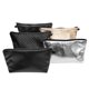 thumbnail image 3 of Bolsa de almacenamiento de cuero, bolsa de lavado, bolsa de maquillaje impermeable para mujer, bolso de mano de moda láser, 3 of 4