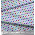thumbnail image 3 of Soimoi Velvet Fabric Zig Zag Abstract Print Fabric by The Yard 58 Inch Wide, 3 of 3